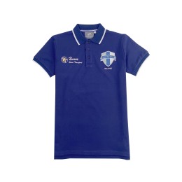 訂購男裝短袖POLO恤  設計下擺開叉 撞色領  直袖 馬術 障礙賽 三粒鈕胸筒 扁機領 繡花   寶藍色 短袖POLO恤   馬銜表泗  P1438 訂購男裝短袖POLO恤  設計下擺開叉 撞色領  直袖 馬術 障礙賽 三粒鈕胸筒 扁機領 繡花   寶藍色 短袖POLO恤   馬銜表泗  P1438